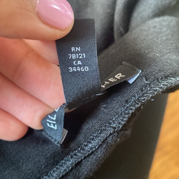 Eileen Fisher Black Wide Leg Pants Size Large - Picture 12 of 16